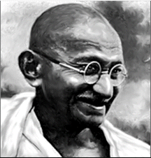 Mahatma Gandhi Spiritual Peace Leader Indian independence movement 8x10 PHOTO 1 
